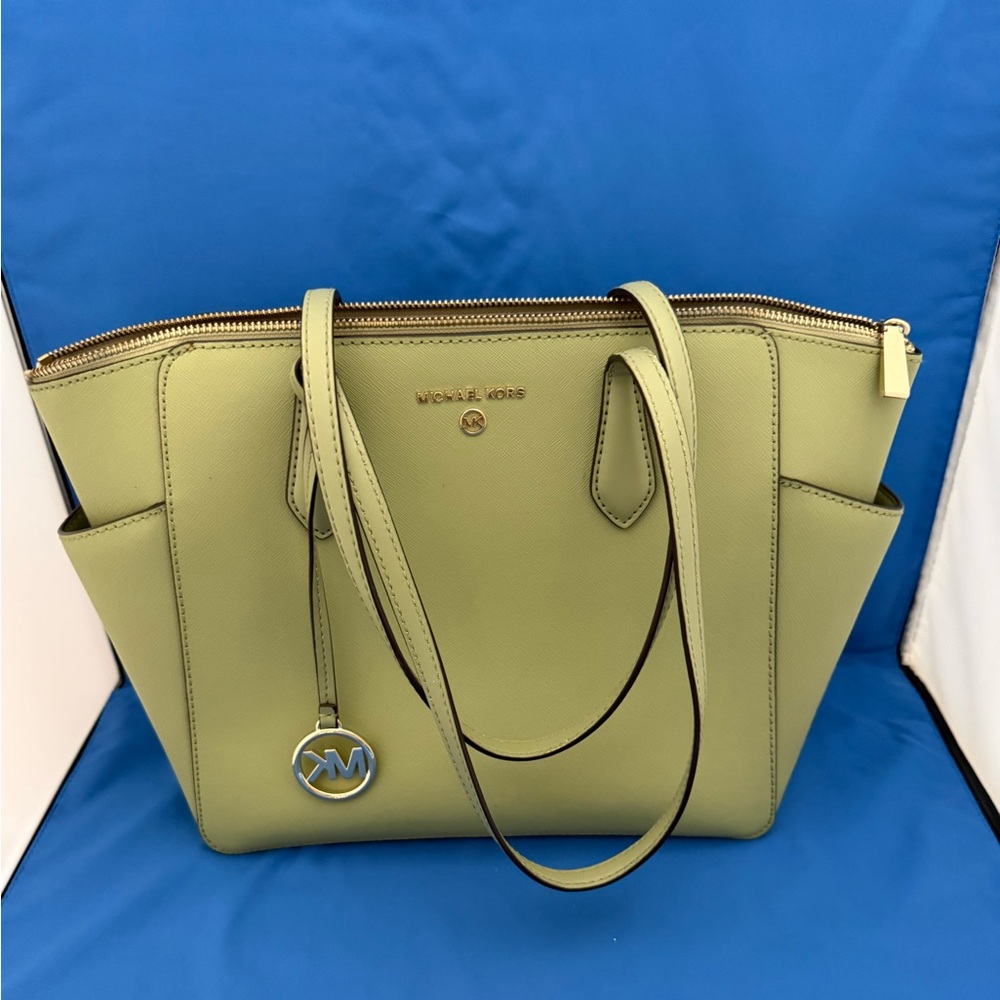 Michael Kors Sage Green Tote Bag